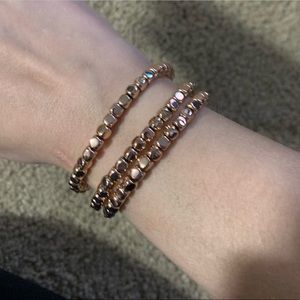 Gold Beaded Bracelets